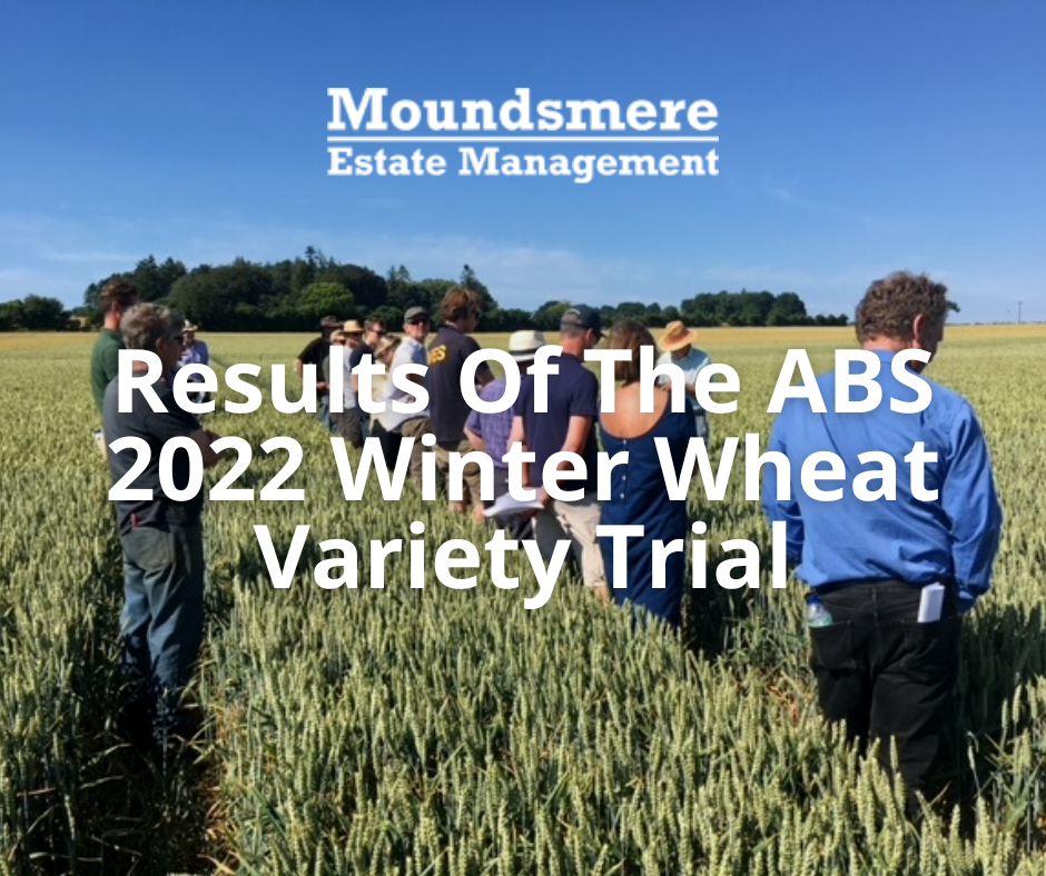 Results of the ABS 2022 Winter Wheat Variety Trial