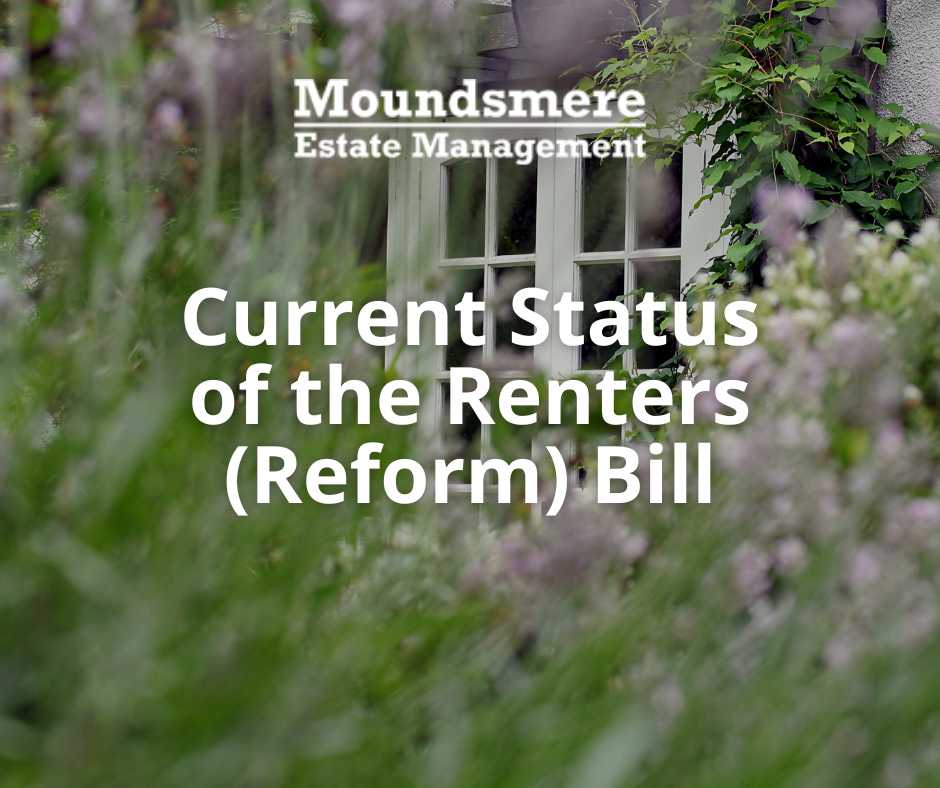 Current Status of The Renters (Reform) Bill
